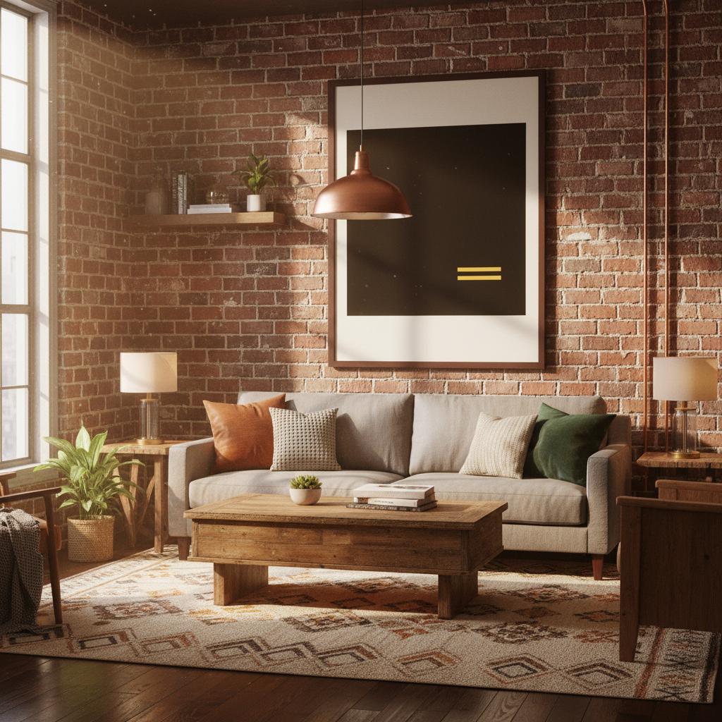 "Blank Peace" - Premium Wooden Framed Poster With Museum-Quality Matte Paper