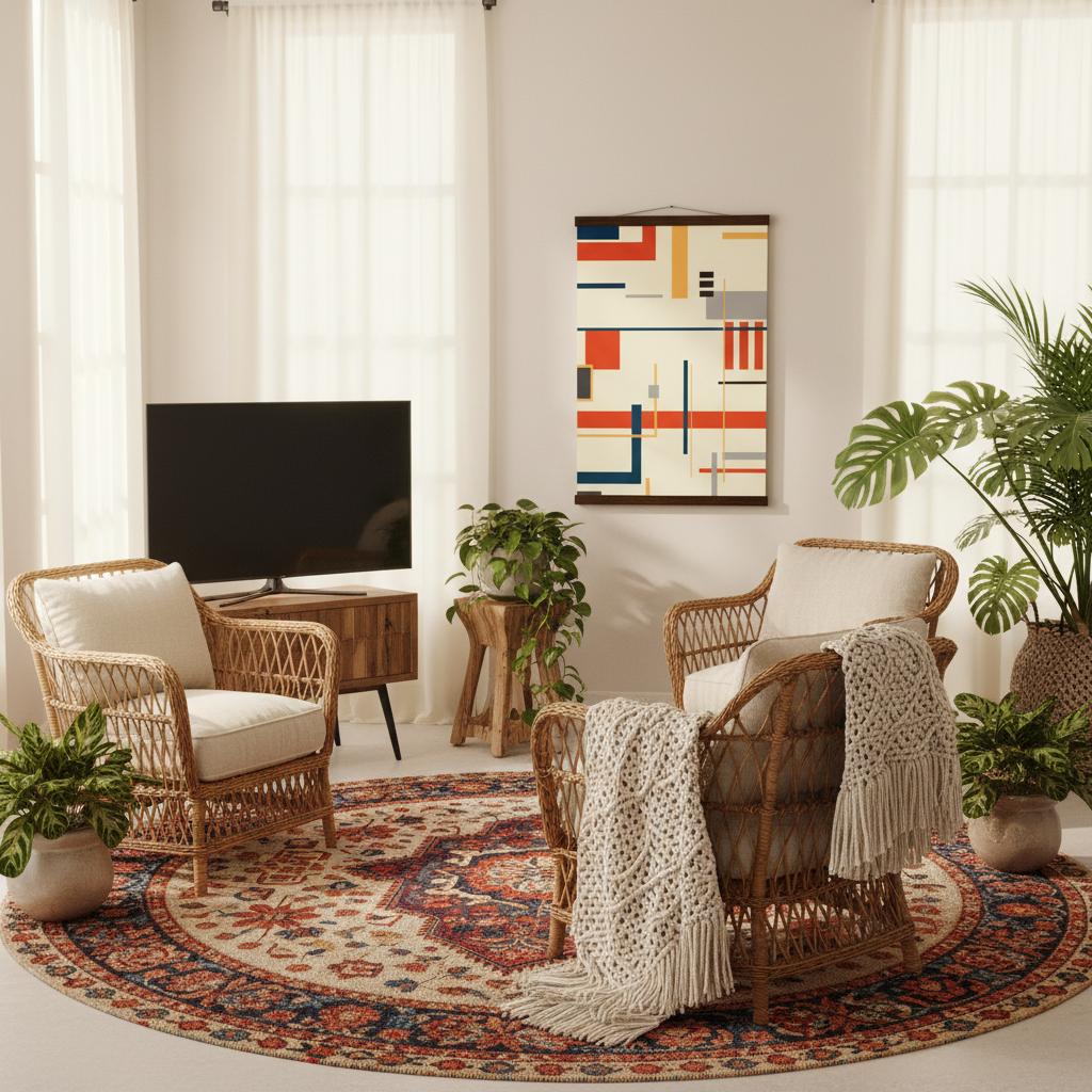 "Heirloom Cantaloupe" - Museum-Quality Matte Paper Poster with Hanger