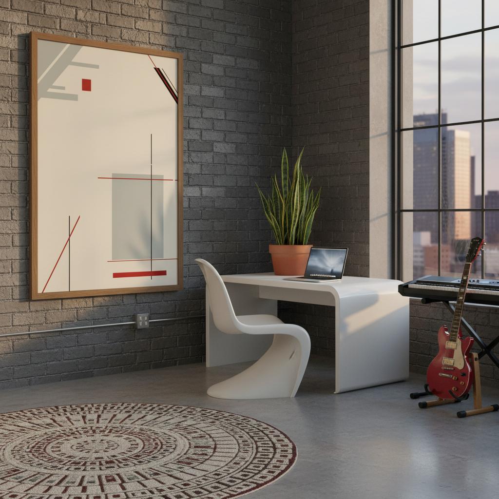 "Wickets" - Premium Wooden Framed Poster With Museum-Quality Matte Paper