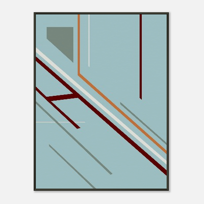 "Bodega" - Metal Framed Poster With Museum-Quality Matte Paper