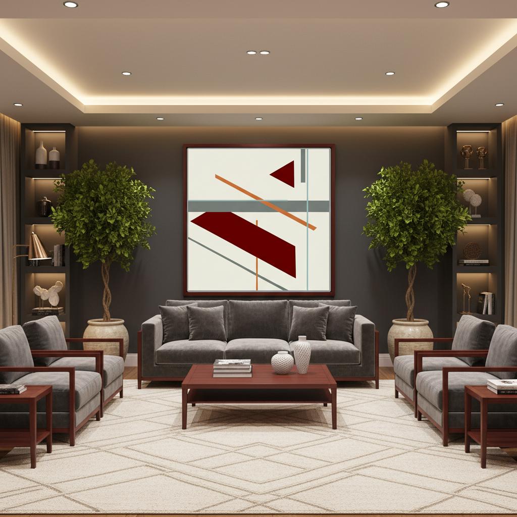 "Untitled 3" - Wooden Framed Poster With Premium Matte Paper