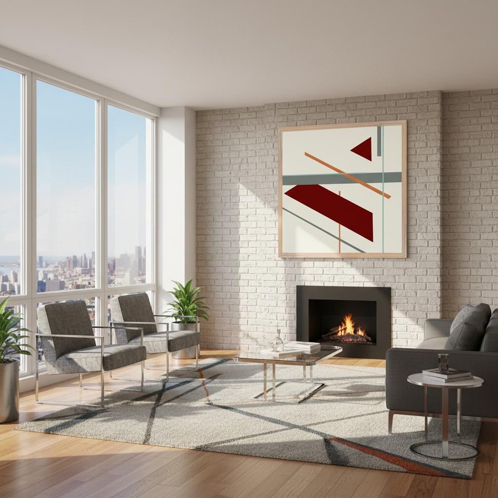 "Untitled 3" - Premium Wooden Framed Poster With Museum-Quality Matte Paper