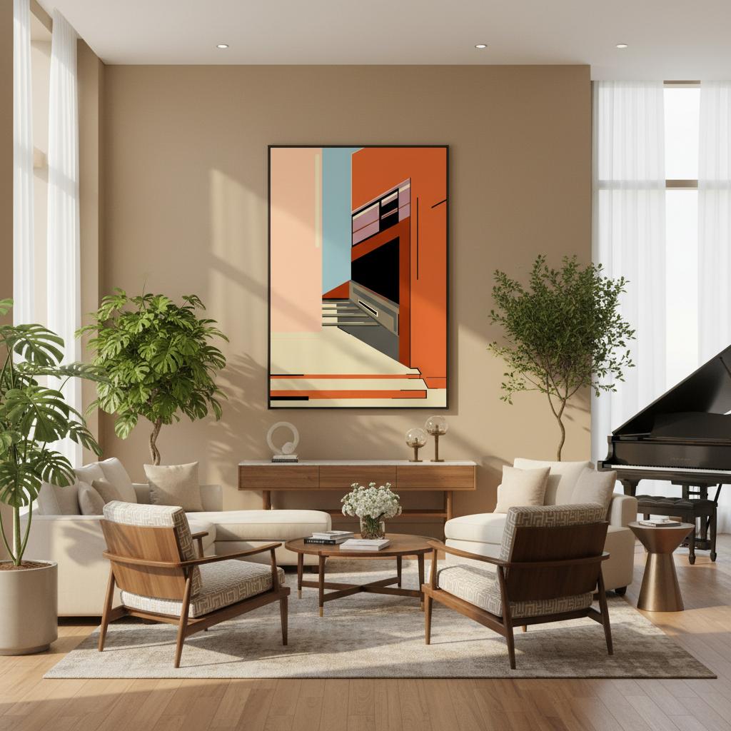 "Breakthrough" - Premium Wooden Framed Poster With Museum-Quality Matte Paper