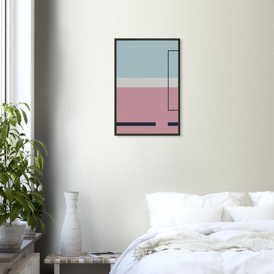 "Pane" - Metal Framed Poster With Museum-Quality Matte Paper